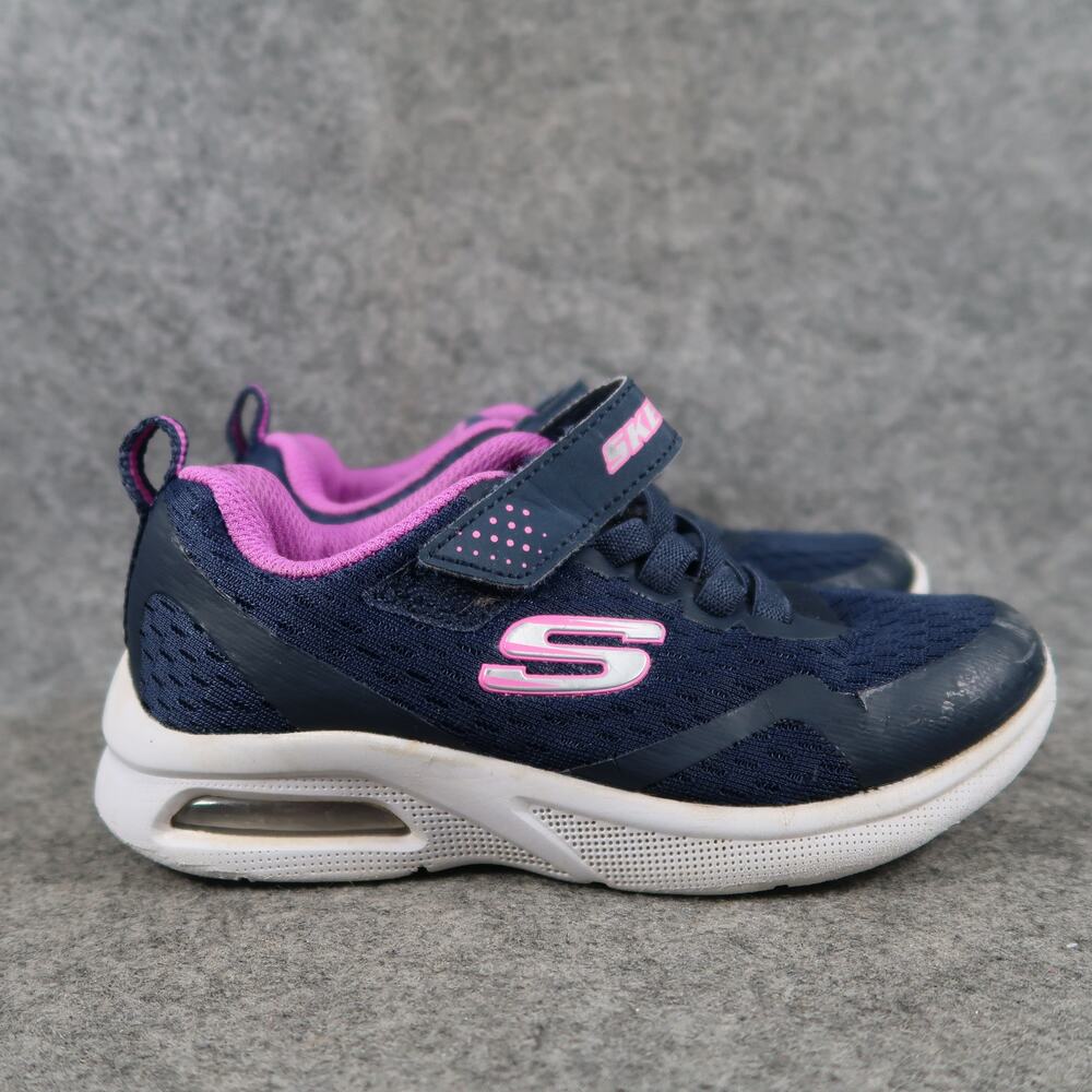 Skechers Shoes Kids 12 Athletic Trainers Casual Sneakers Active Play Youth Blue